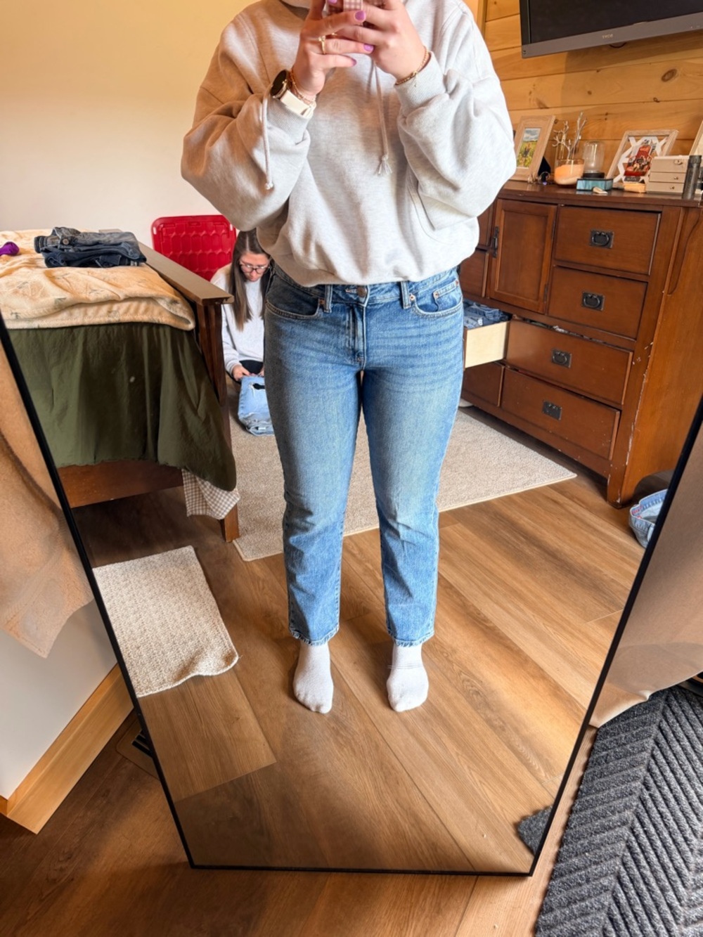 Aeropostale mom jeans